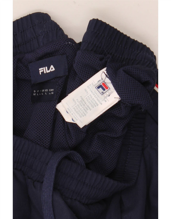 Fila muške sportske kratke hlače velike tamnoplave poliesterske boje