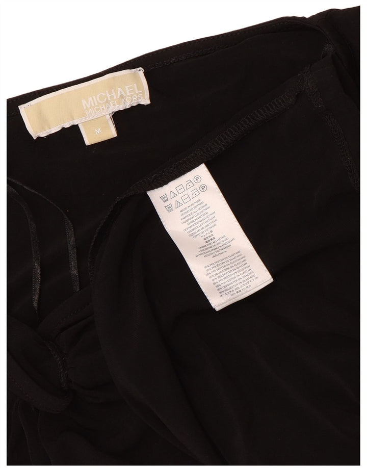 Ženska haljina dugih rukava Michael Kors, UK 14 srednje crni poliester