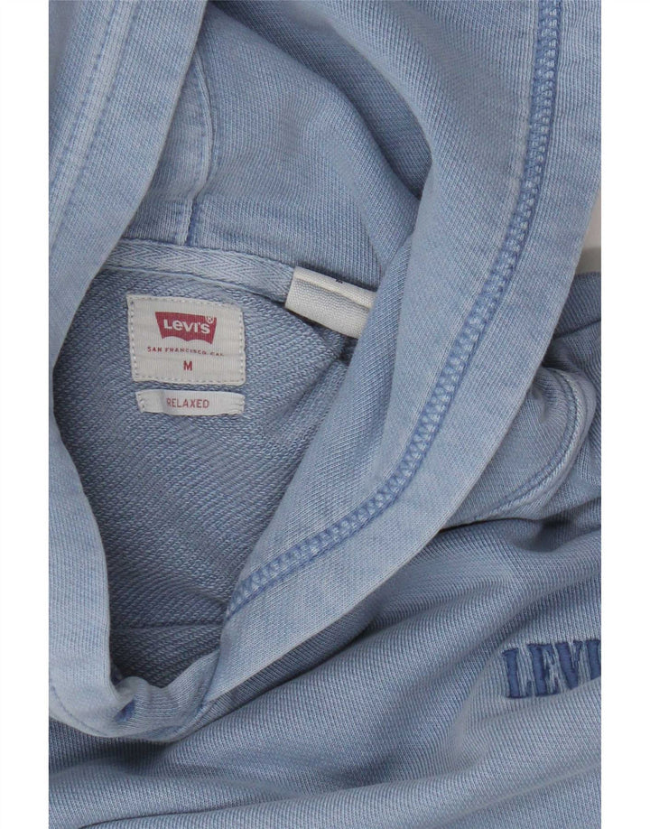 Levi's muška majica s kapuljačom opuštenog kroja srednje plava