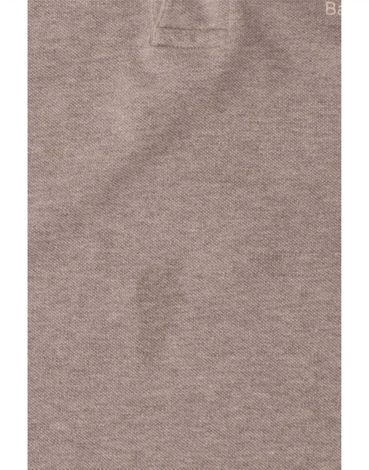 Barbour muška polo majica Large Grey Cotton