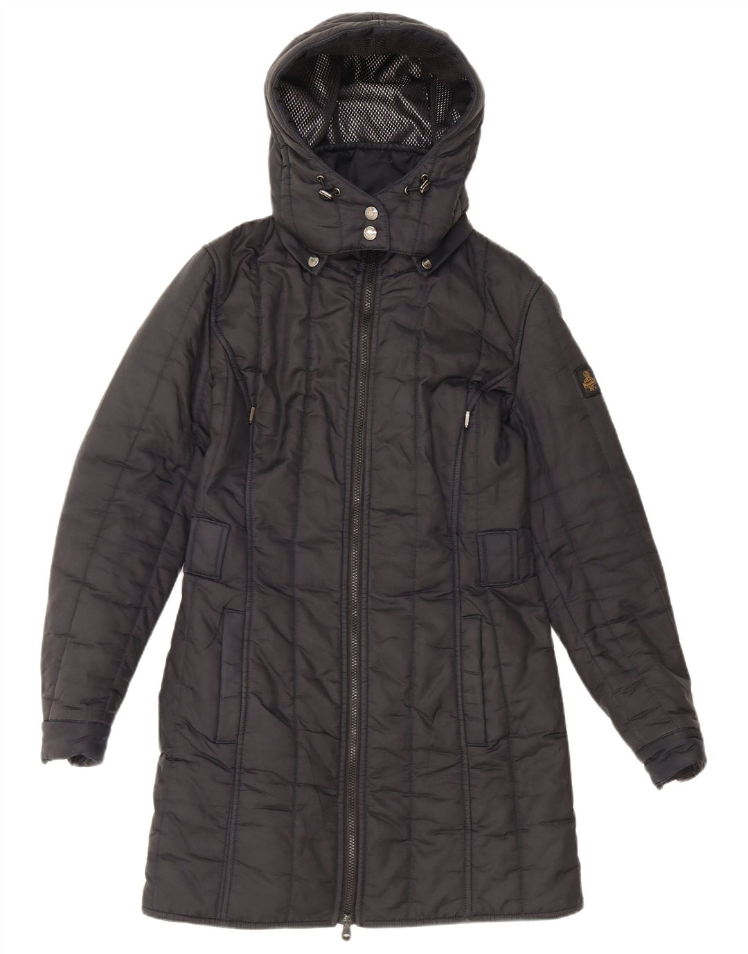 REFRIGIWEAR Ženski podstavljeni kaput s kapuljačom UK 14 Srednje tamnoplavi poliamid