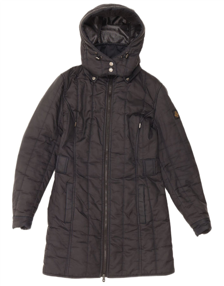 REFRIGIWEAR Ženski podstavljeni kaput s kapuljačom UK 14 Srednje tamnoplavi poliamid