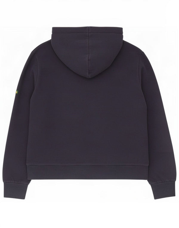 Superdry ženska majica s kapuljačom s kapuljačom UK 14 Veliki tamnoplavi pamuk