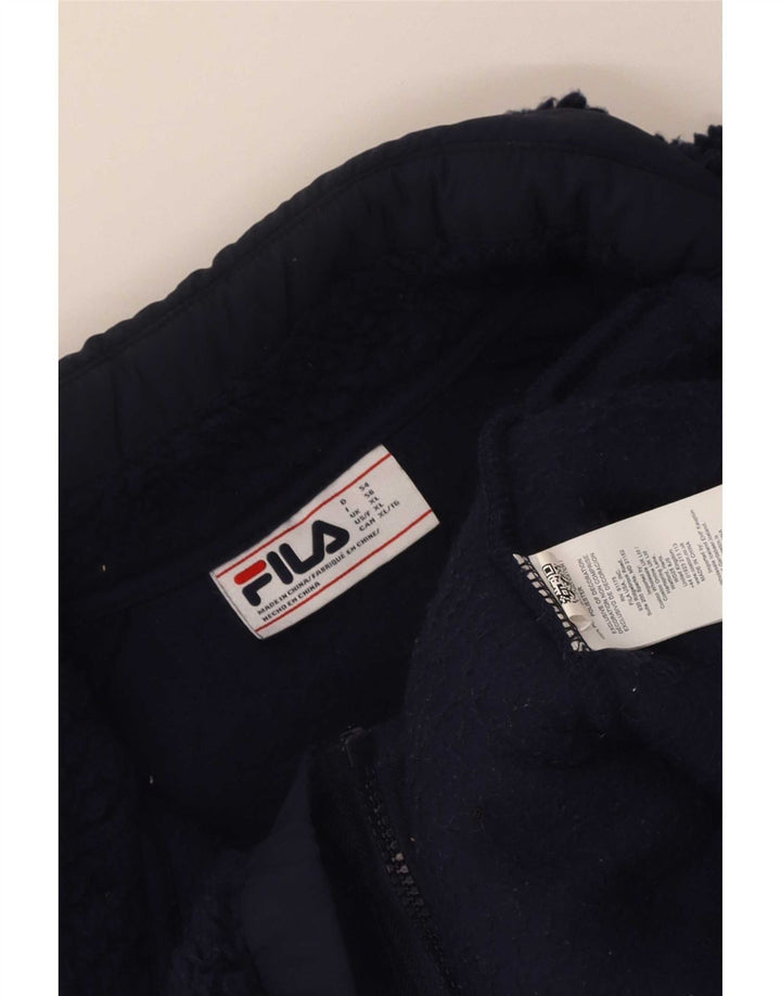 Fila muška jakna od flisa UK 42 XL tamnoplavi poliester