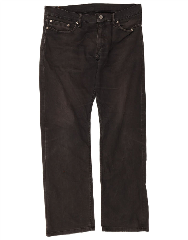 Levi's muške 514 ravne traperice W34 L32 crne