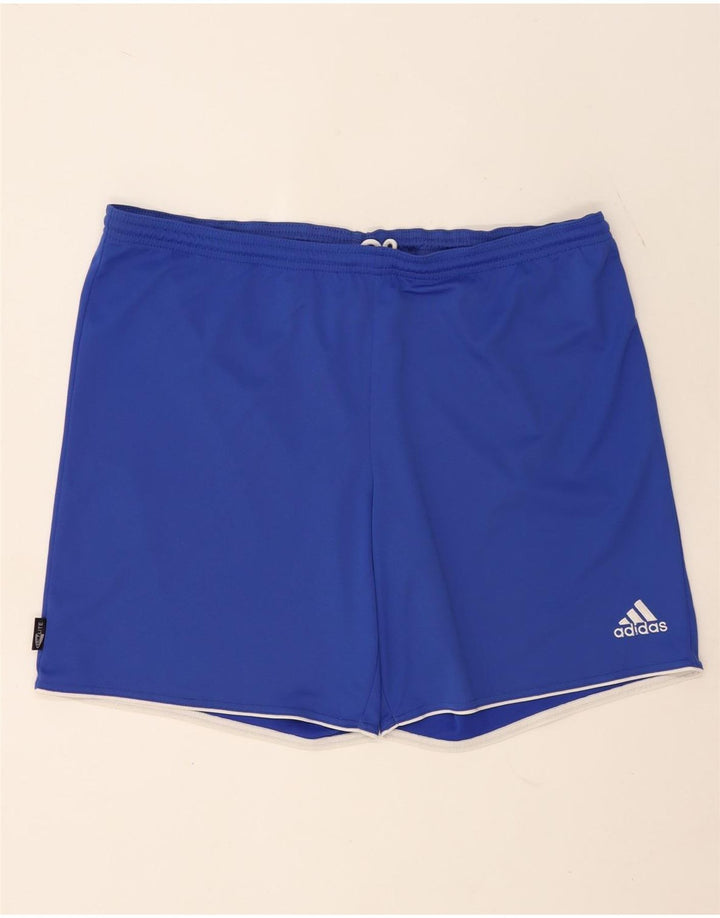 Adidas muške sportske kratke hlače Climalite XL plavi poliester