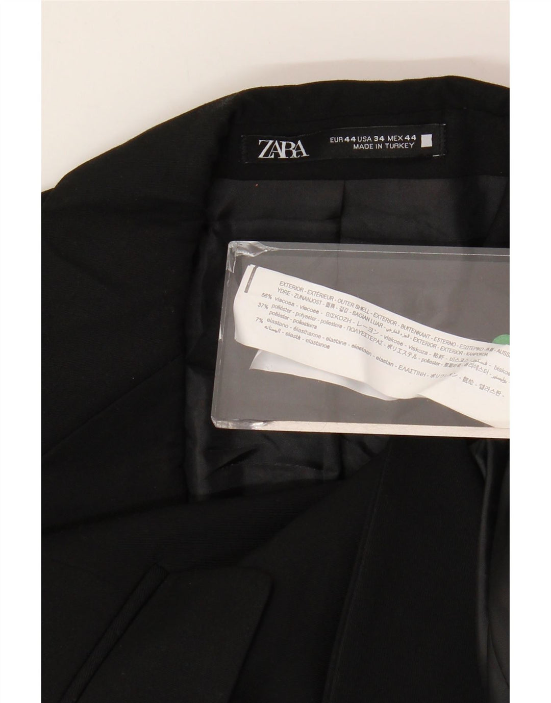 ZARA muška jakna s 2 gumba EU 44 XS tamnoplava viskoza