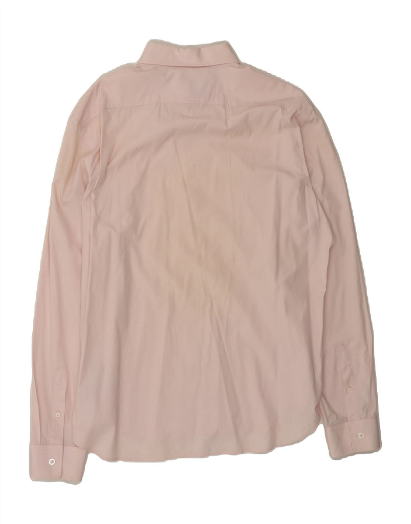 BURBERRY Mens BRIT Shirt XL Pink Cotton Vintage Burberry and Second-Hand Burberry from Messina Hembry 
