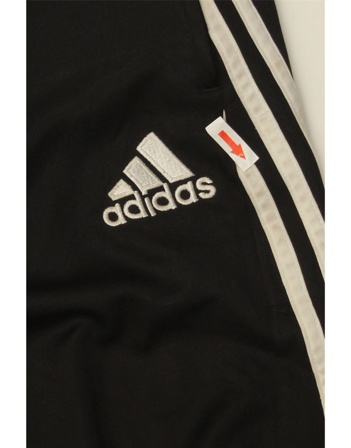 Adidas muške trenirke Climalite, velike crne hlače od poliestera