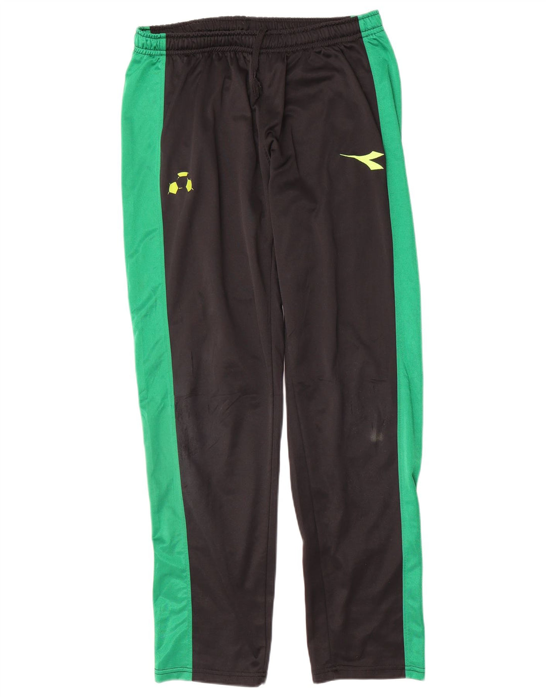 DIADORA Muške hlače za trenirku, veliki crni poliester u boji