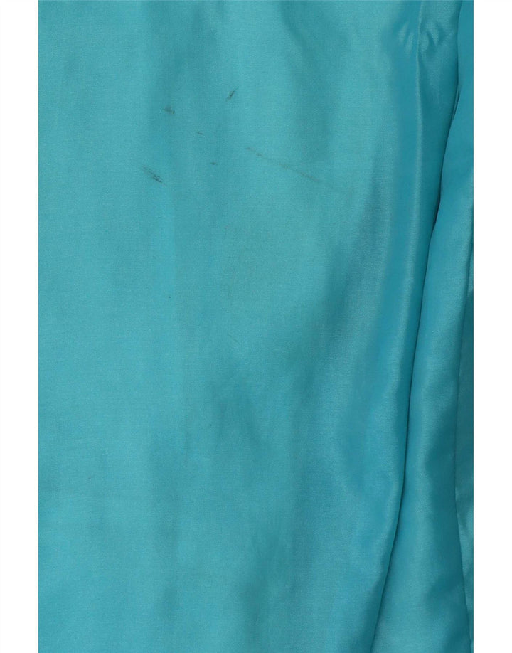 Vintage muška puna trenirka XL plava retro poliamidna boja