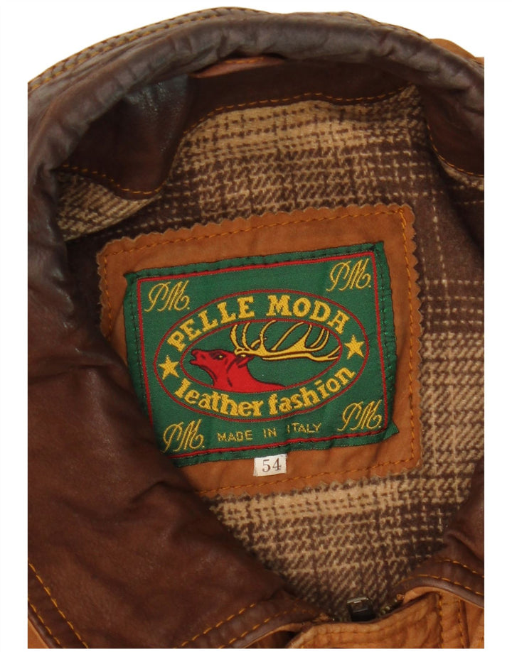 Pelle Moda muška antilop jakna IT 54 2XL smeđa koža