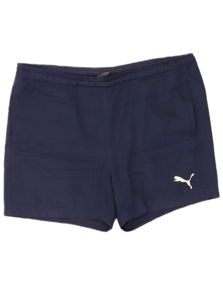 Puma muške sportske kratke hlače velike tamnoplave