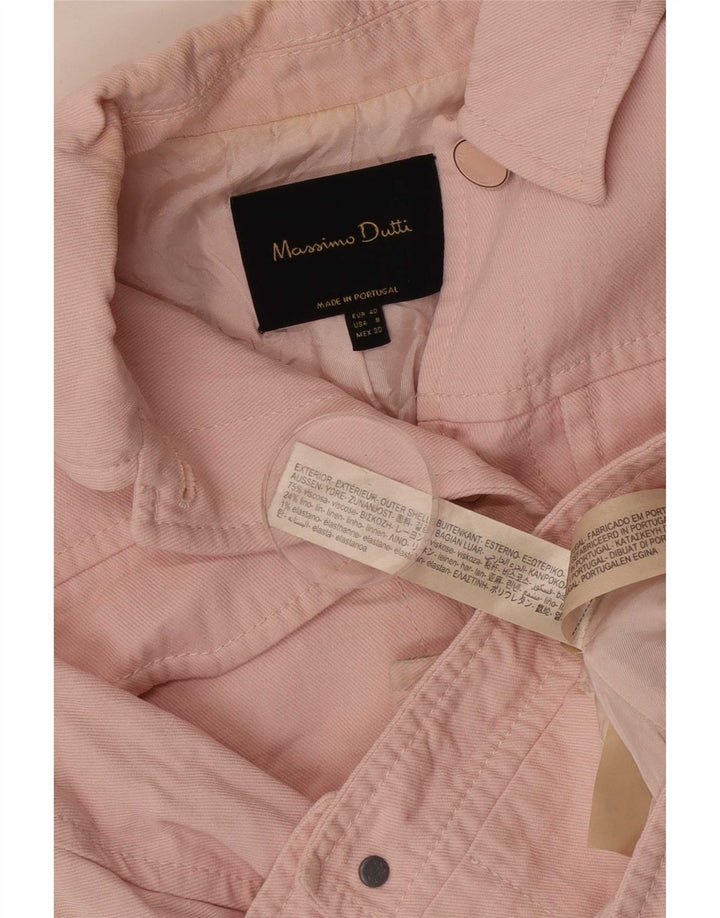 Massimo Dutti ženska bomber jakna EU 40 srednje ružičasta viskoza