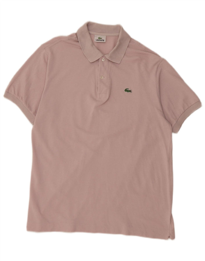 Lacoste muška polo majica veličine 4 srednje ružičasti pamuk
