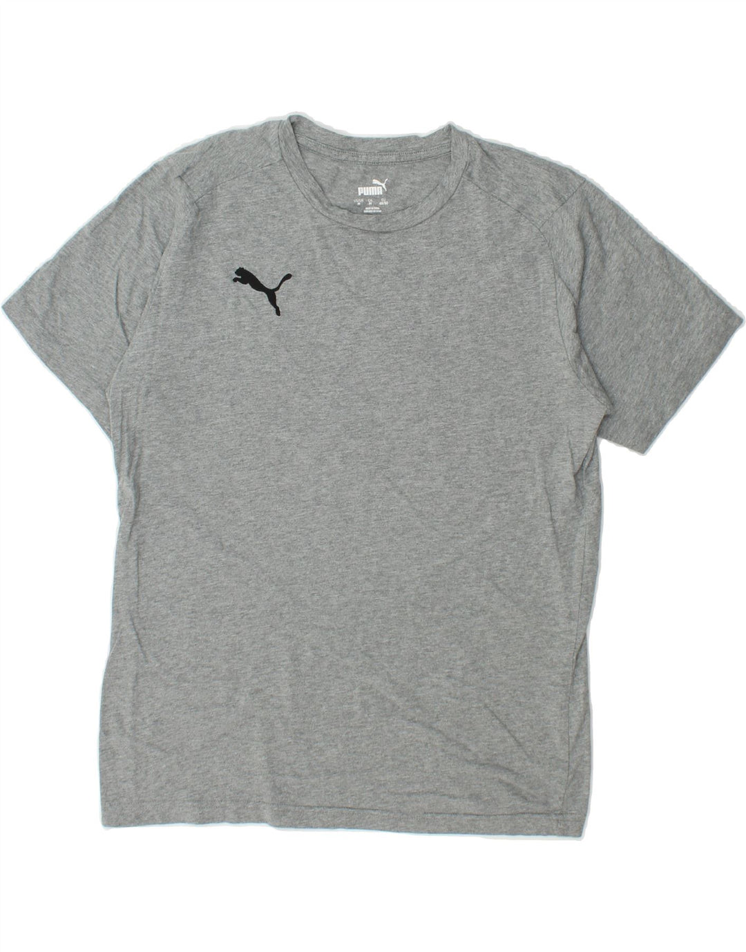 PUMA Mens T-Shirt Top Medium Grey Vintage Puma and Second-Hand Puma from Messina Hembry 