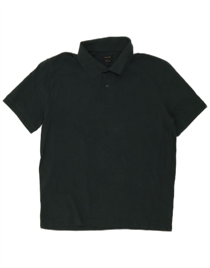 Massimo Dutti muška polo majica standardnog kroja, veliki zeleni pamuk