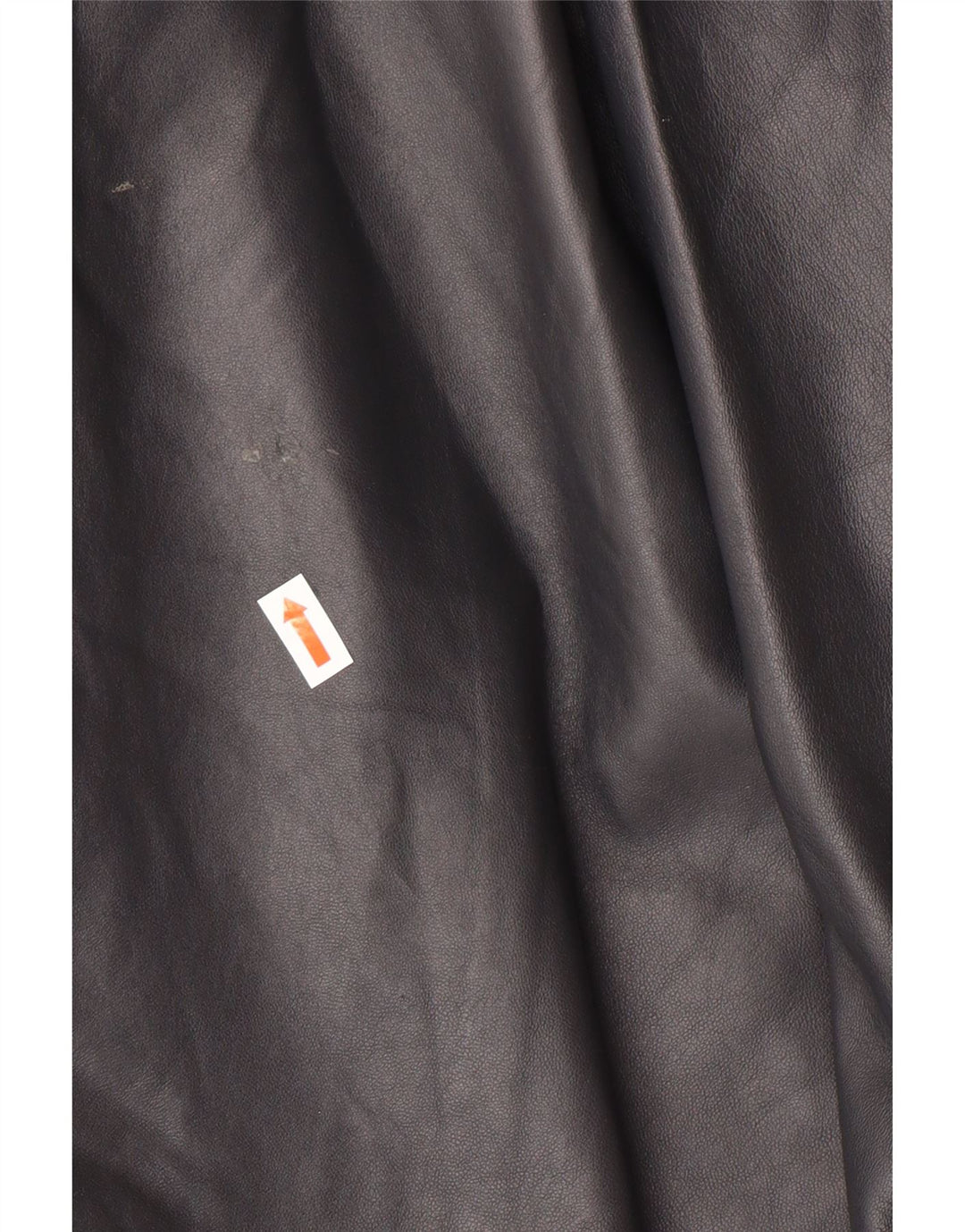 Vintage ženski preveliki kožni kaput IT 44 srednje crne kožne klasike