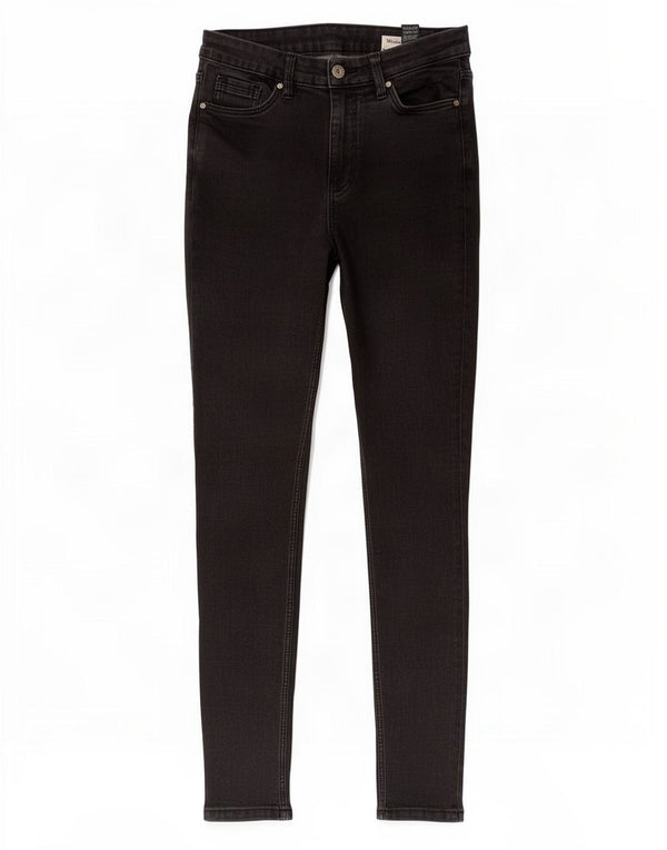 Marks & Spencer ženske uske traperice Ivy UK 10 male W28 L26 crne