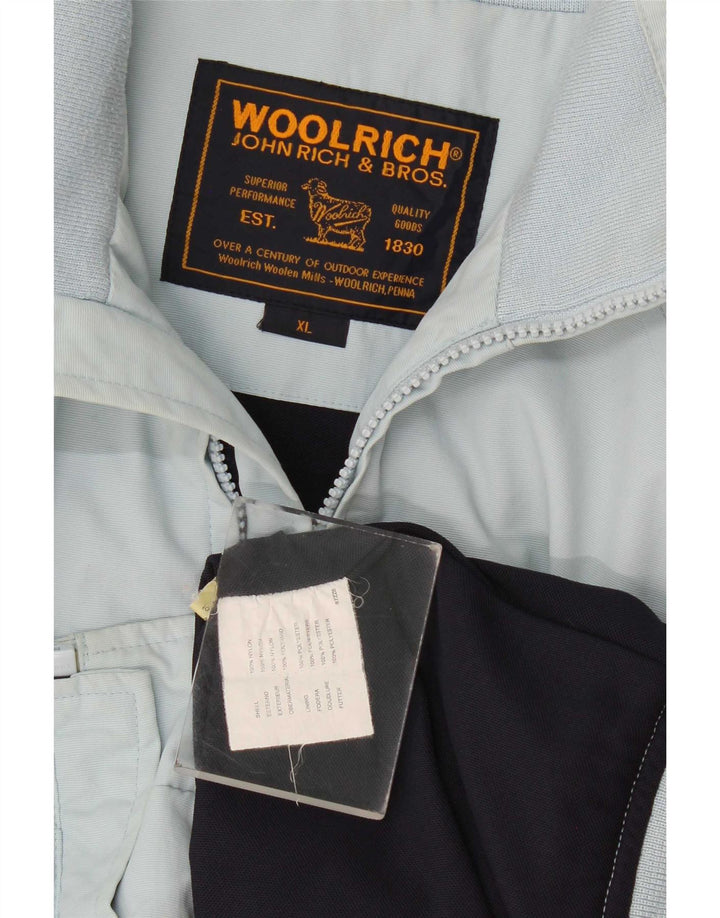 Woolrich muška bomber jakna UK 42 XL plavi najlon