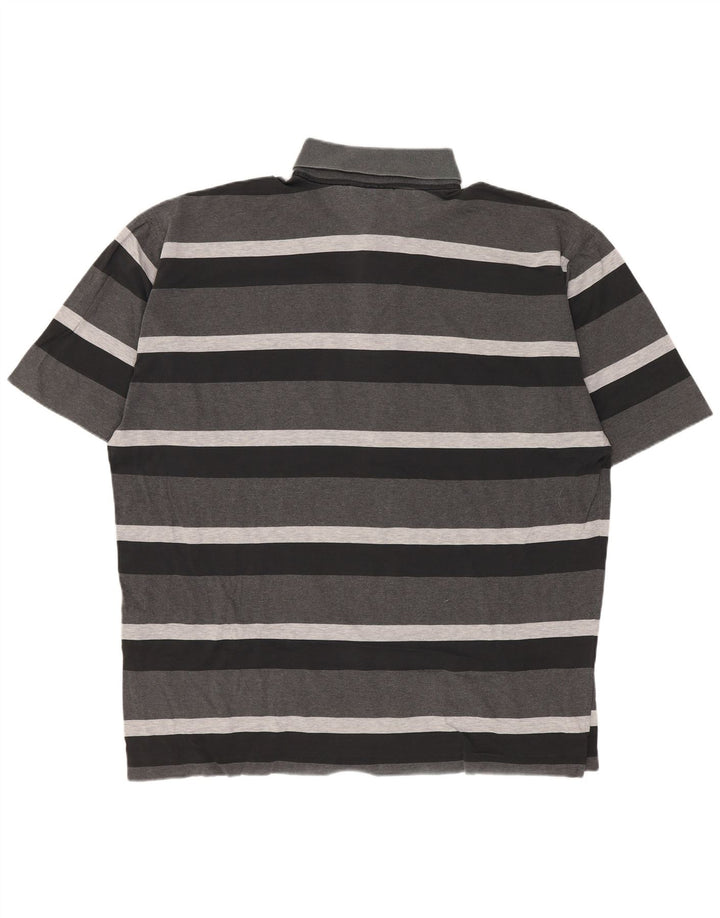 PAUL & SHARK Muška polo majica za jahte, pamuk na velike sive pruge