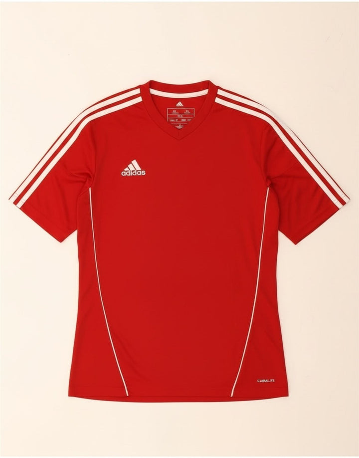Adidas muška majica Climalite Mali crveni poliester