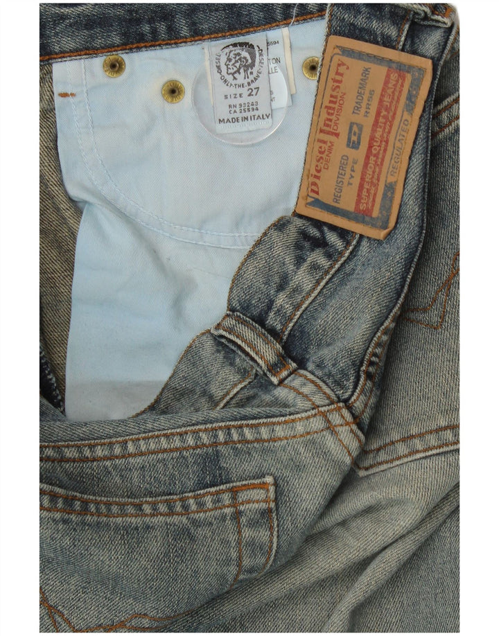 Diesel ženske ravne traperice W27 L31 plavi pamuk