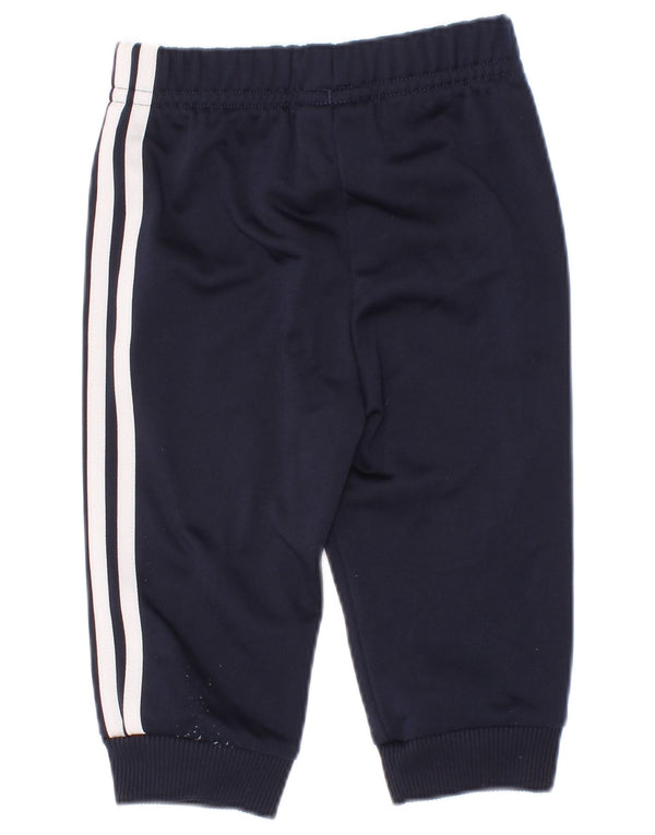 Adidas Baby Boys Trenirke Hlače 3-6 mjeseci tamnoplavi poliester