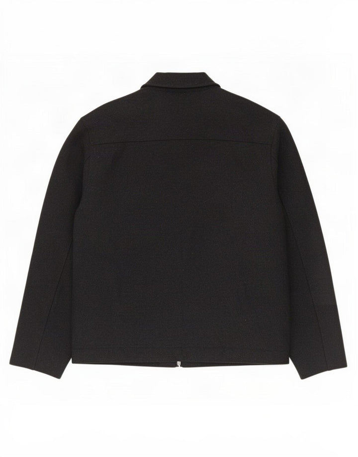 Marks & Spencer muška bomber jakna UK 36 Mala tamnoplava vuna