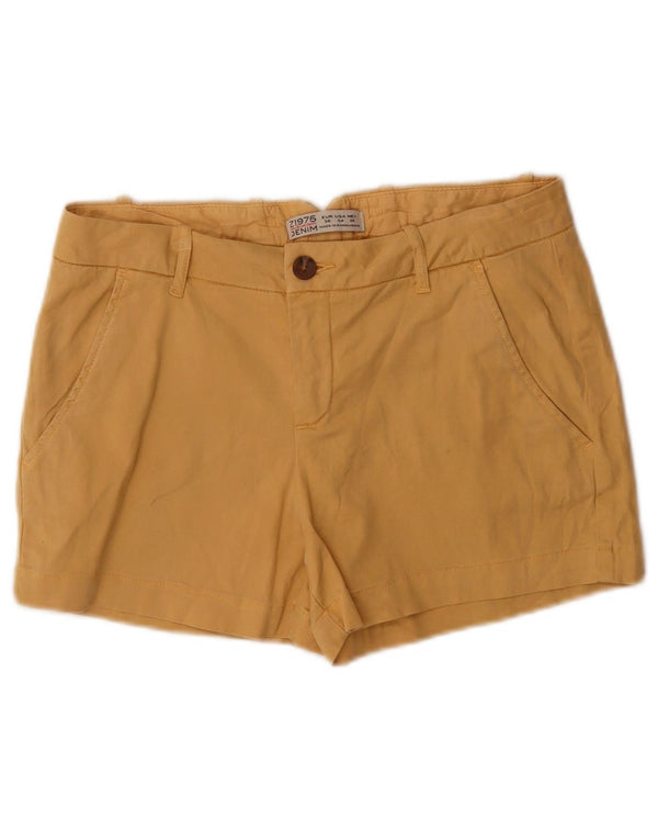 Zara ženske chino kratke hlače EU 36 XS W26 žuti liocel