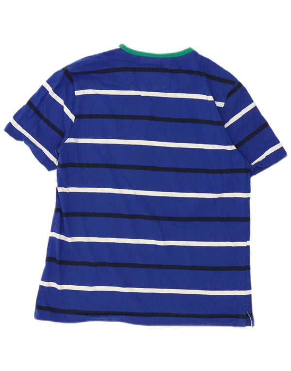 Crew Clothing Ženska majica kratkih rukava UK 14 Pamuk s velikim plavim prugama