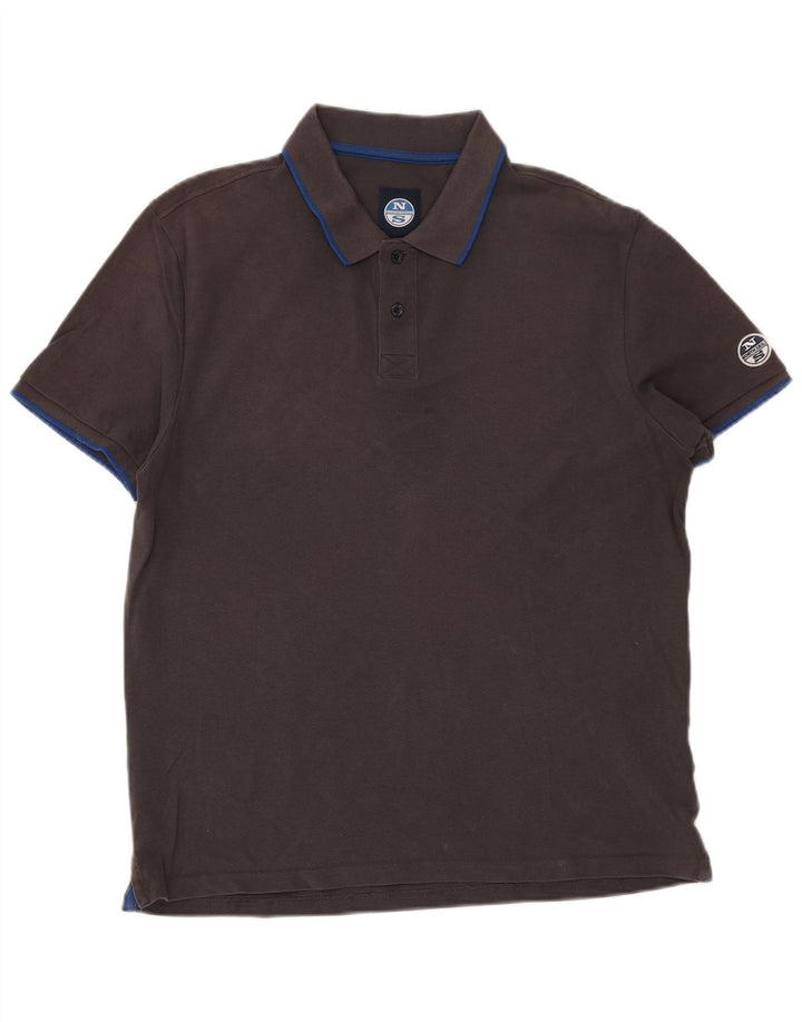 NORTH SAILS Muška polo majica Large Grey Pamuk