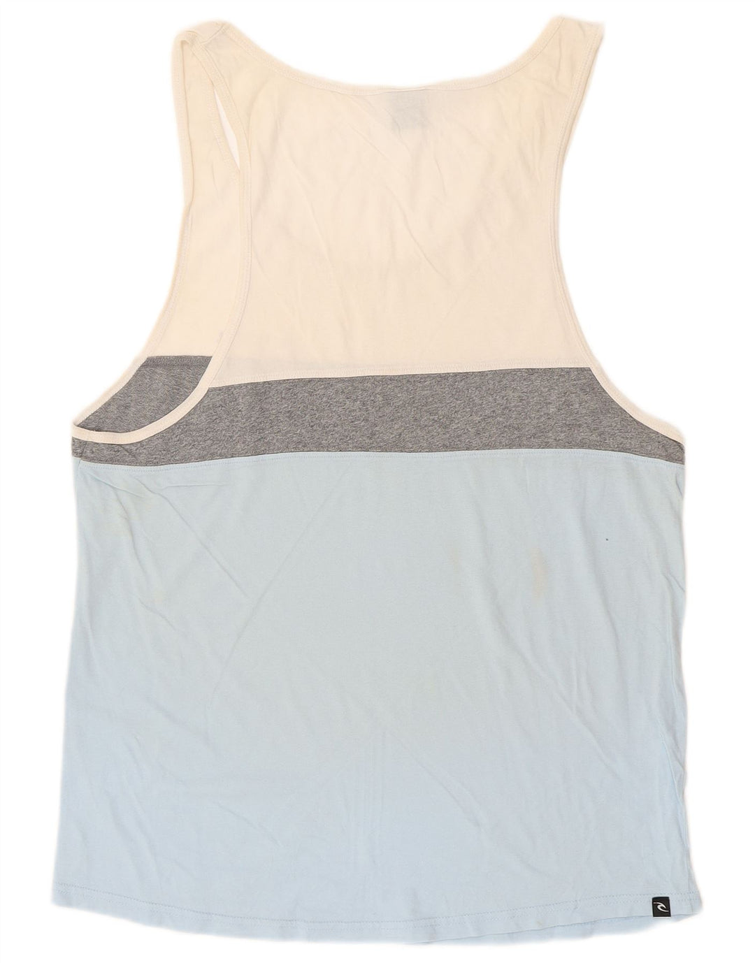 RIP CURL Mens Vest Top Medium White Colourblock