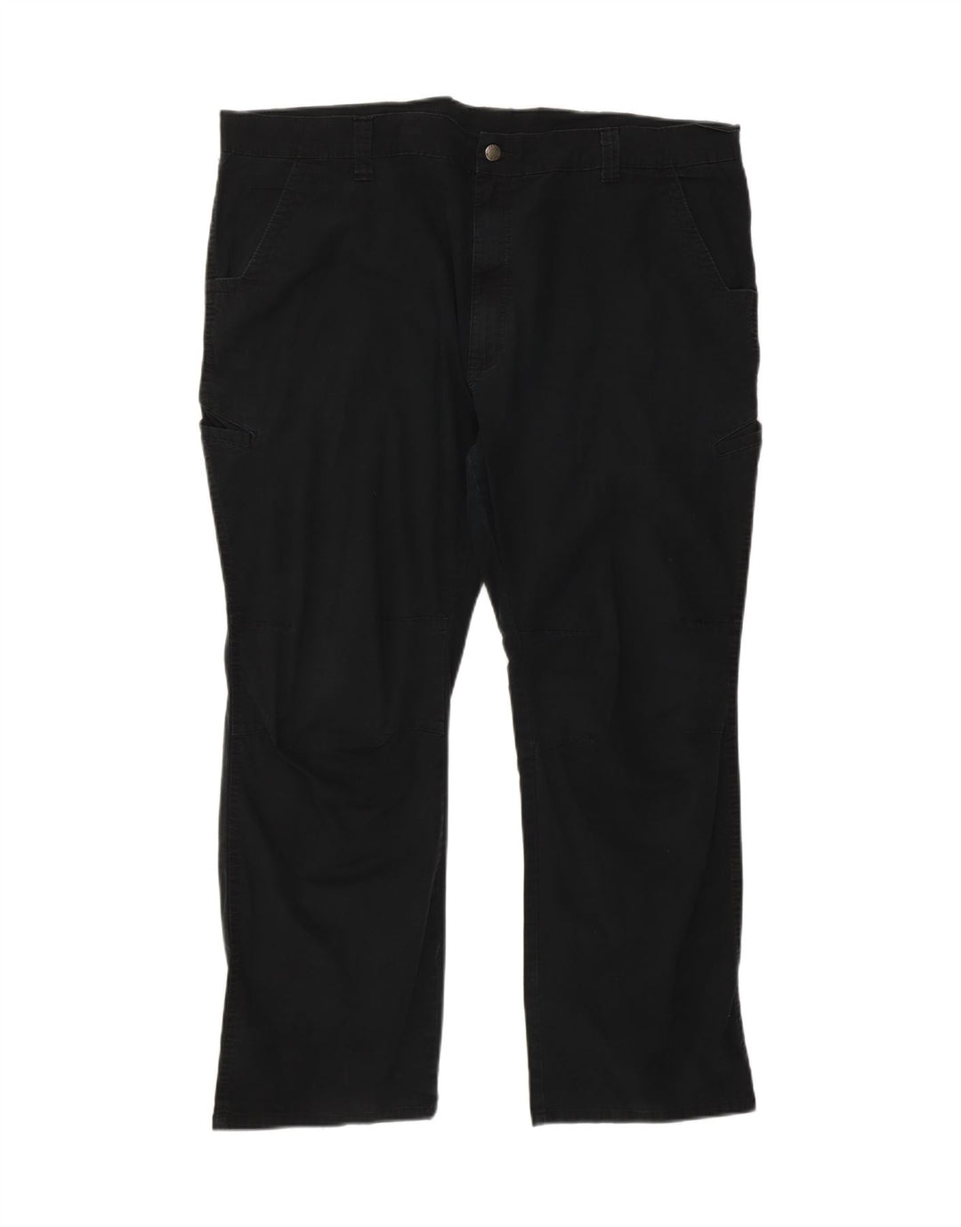 DICKIES Mens Straight Cargo Trousers W44 L29 Navy Blue