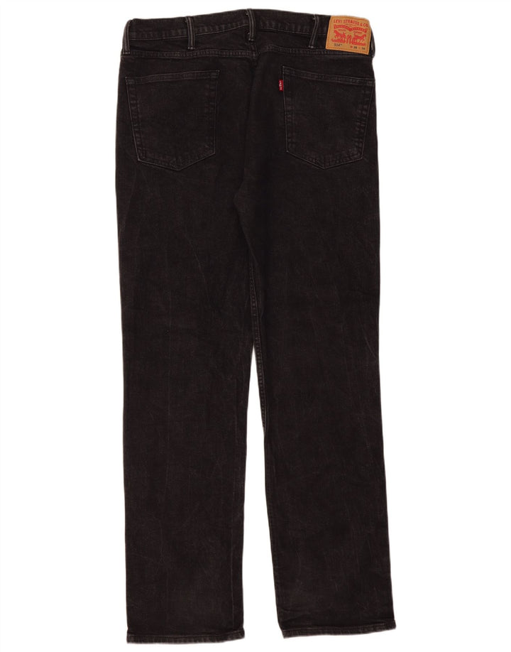 Levi's muške 514 ravne traperice W38 L34 crni pamuk