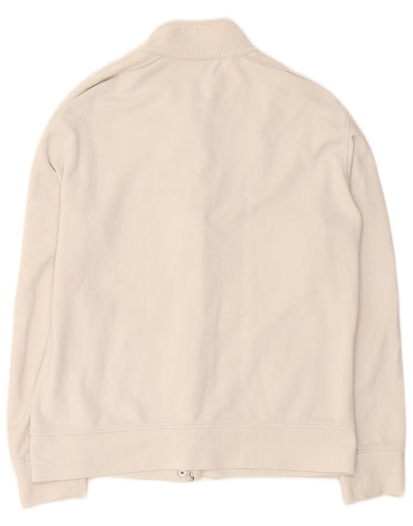 ASICS ženska gornja jakna za trenirku UK 14 veliki bijeli poliamid