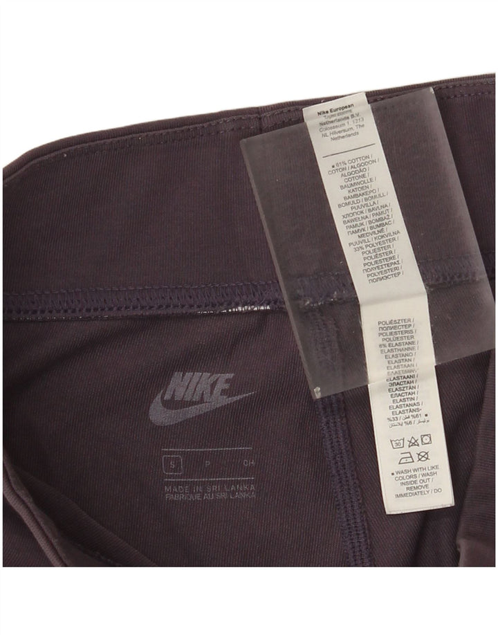 Nike ženske tajice UK 10 male ljubičaste pamučne boje