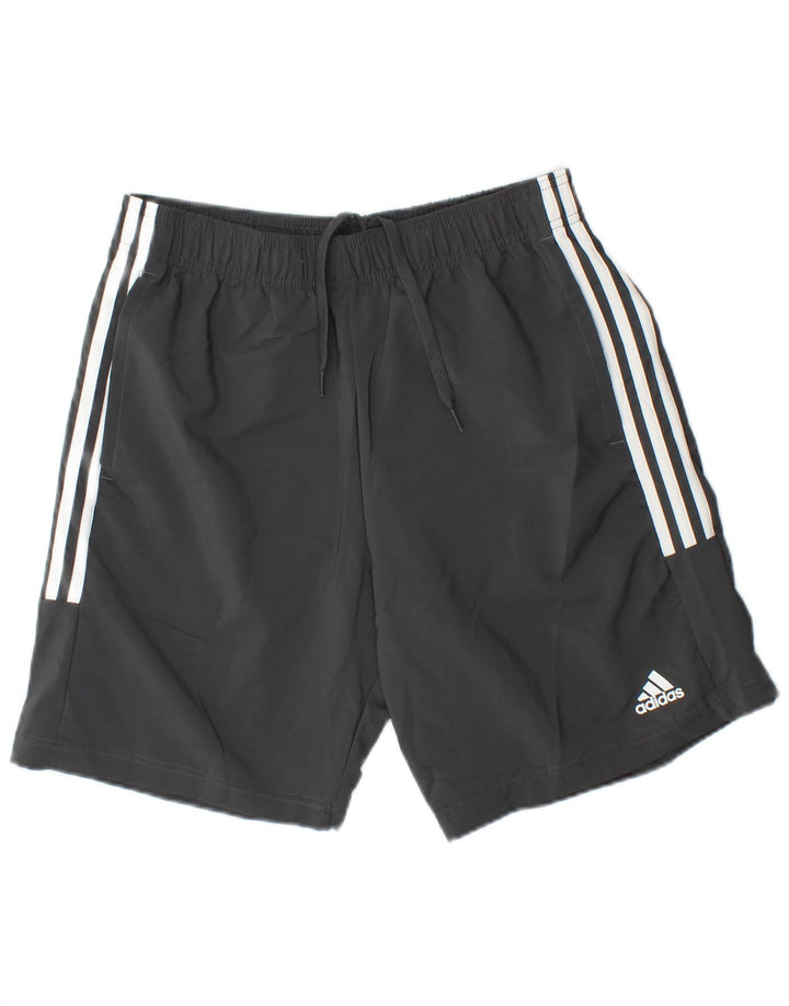 ADIDAS Mens Sport Shorts Medium  Grey Polyester