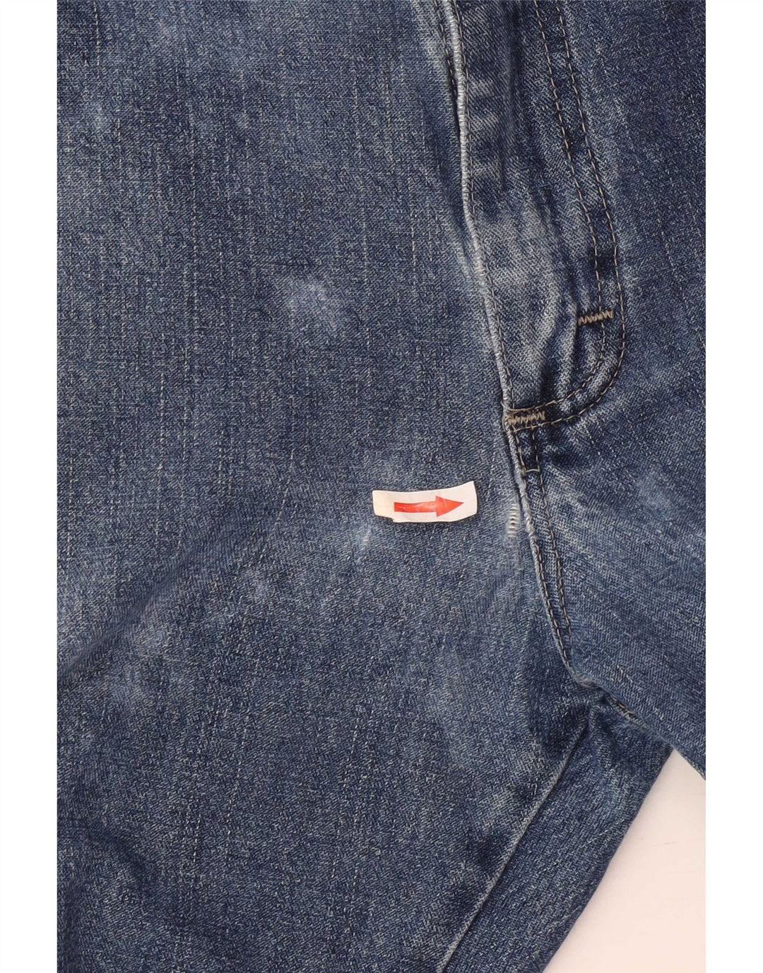 Wrangler muške Cargo ravne traperice W30 L30 plavi pamuk
