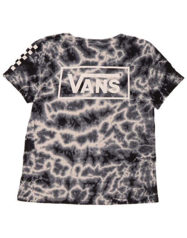 VANS Ženska majica kratkih rukava s grafičkim motivima UK 10 Small Tavy Blue Tie Dye Cotton