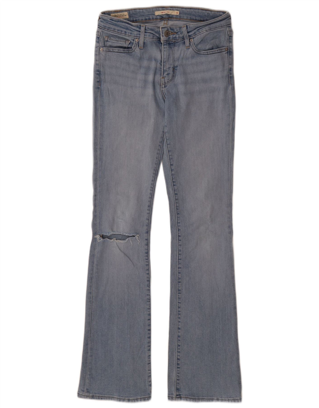 Levi's ženske 715 Bootcut traperice W26 L32 Plave