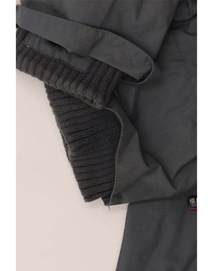 Superdry ženska kišna jakna UK 42 XL sivi najlon