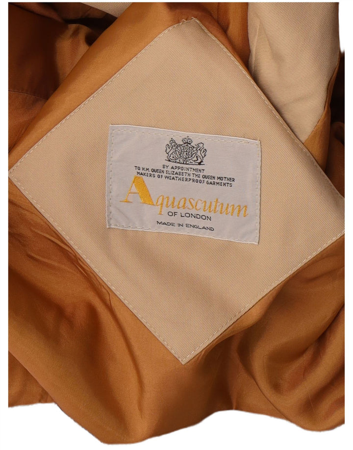 Aquascutum ženski preveliki baloner UK 12 srednje bež klasičan