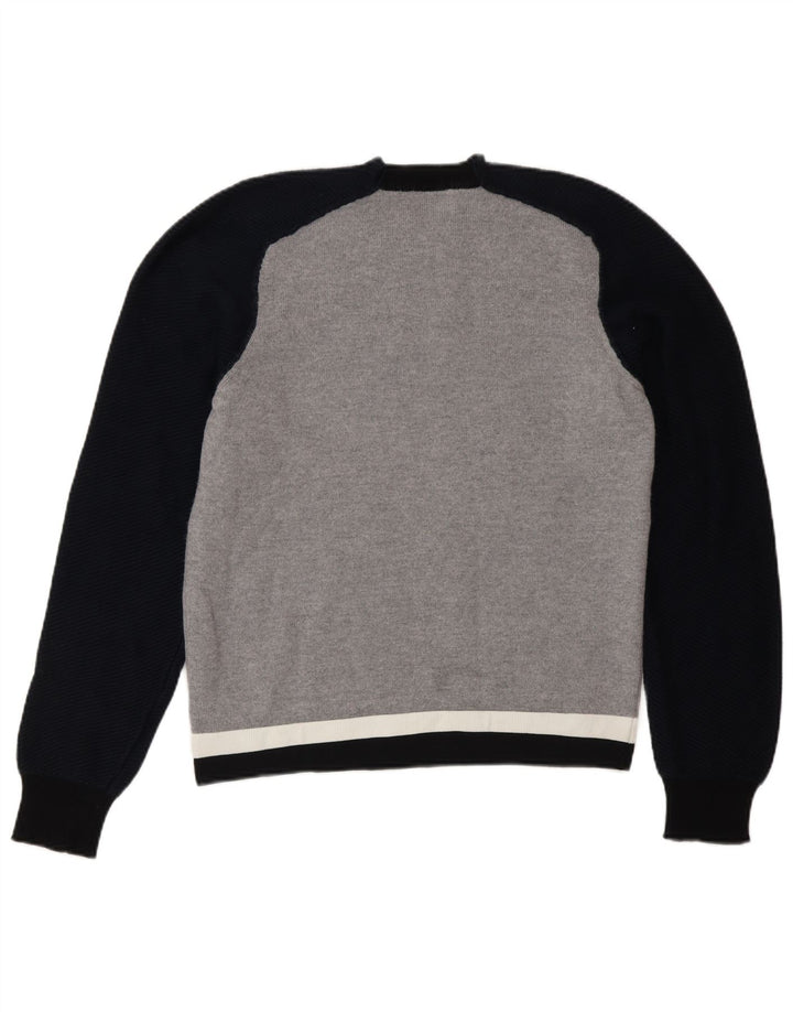 Iceberg ženski džemper s okruglim izrezom UK 12 srednje siva vuna