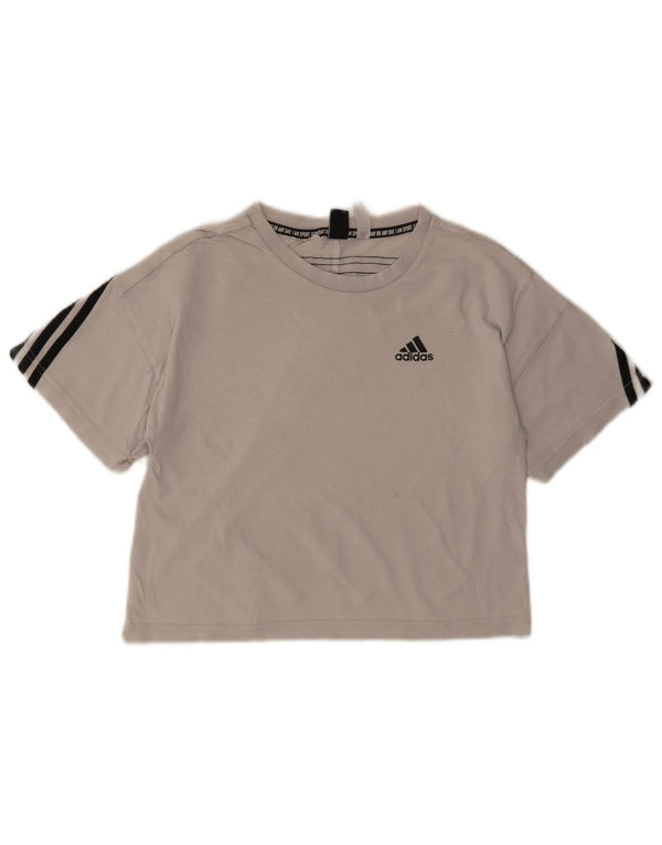 Adidas majica kratkih rukava za djevojčice 11-12 godina siva