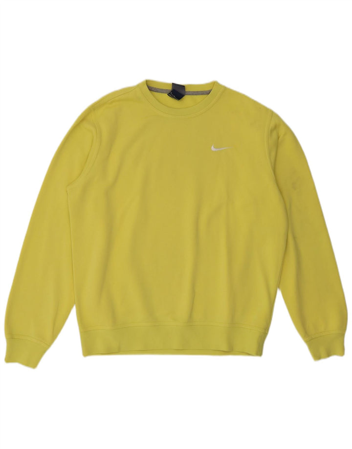 Nike muška majica srednje žuti pamuk