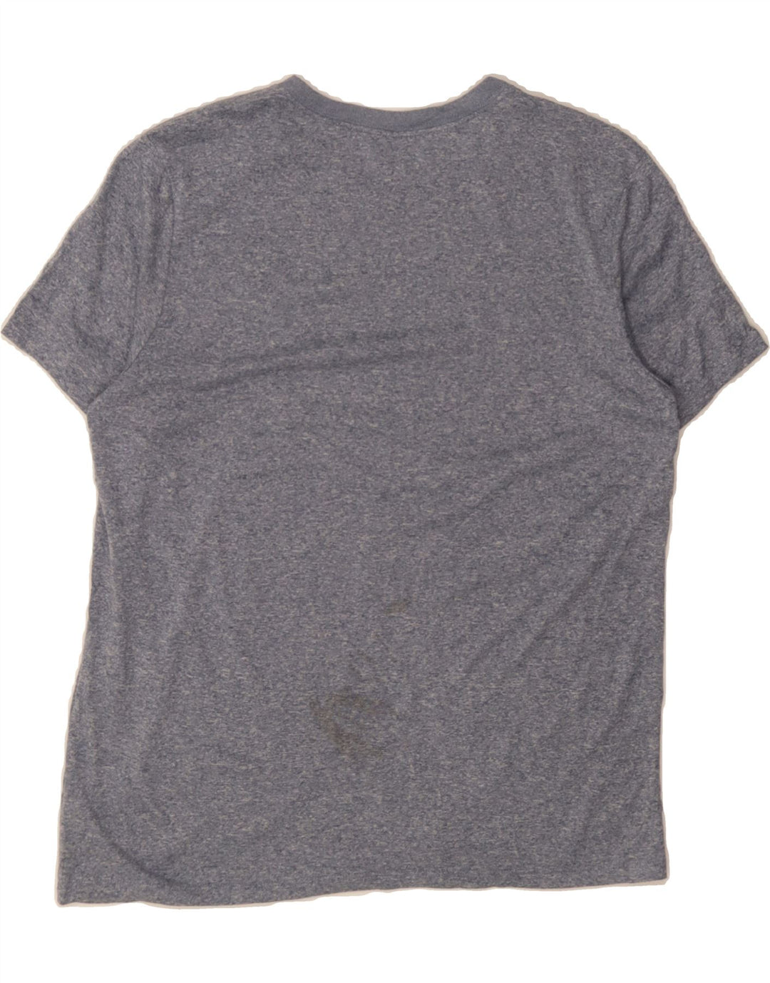 NIKE Womens Dri Fit T-Shirt Top UK 14 Medium Navy Blue Polyester Vintage Nike and Second-Hand Nike from Messina Hembry 