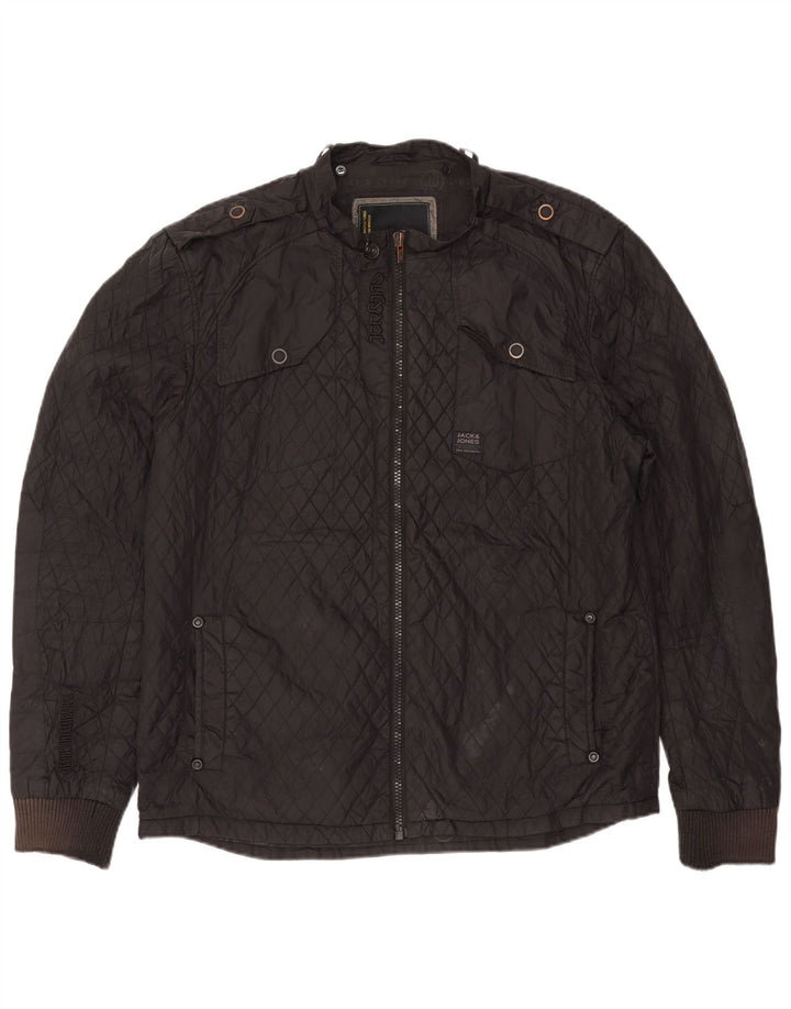Jack & Jones muška prošivena jakna UK 44 2XL sivi najlon