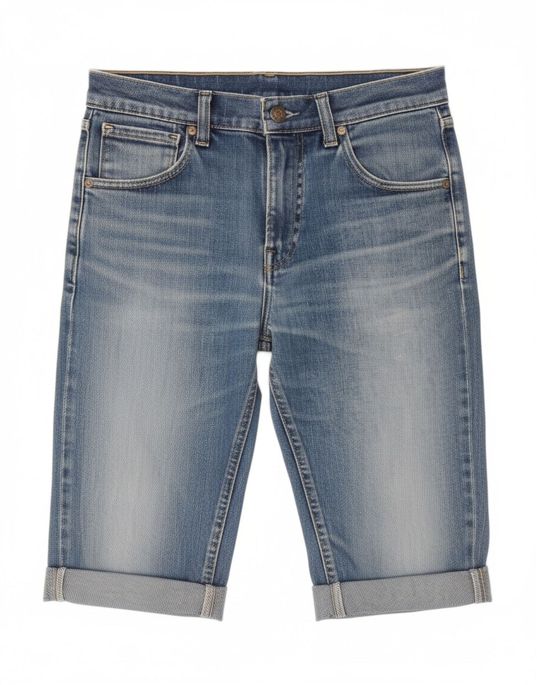 LEVI'S Womens Denim Shorts W27 Small Blue Cotton
