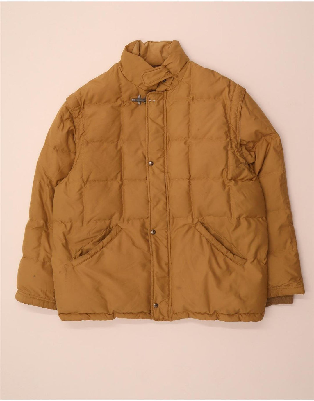 FAY Mens Padded Jacket UK 40 Large Beige